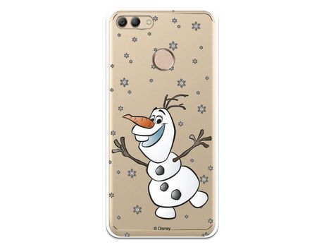 Funda para Huawei Y9 2018 Oficial de Disney Olaf Transparente - Frozen
