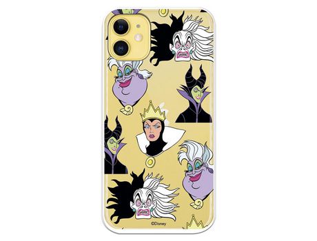 Funda para iPhone 11 Oficial de Disney Villanas Padrón
