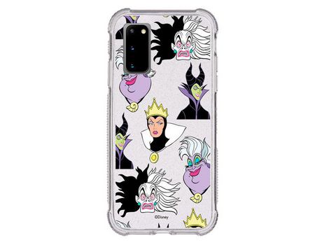 Funda Brillantina para Samsung Galaxy S20 Oficial de Disney Villanas