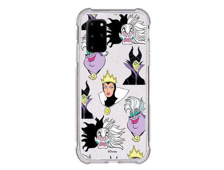 Funda Brillantina para Samsung Galaxy S20 Plus Oficial de Disney Villanas