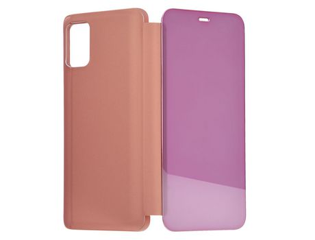 Funda libro Espejo Oro Rosa para Samsung Galaxy A31
