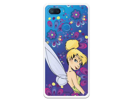 Funda Oficial Disney Campanilla Flores Transparente para Xiaomi Mi 8 Lite - Peter Pan
