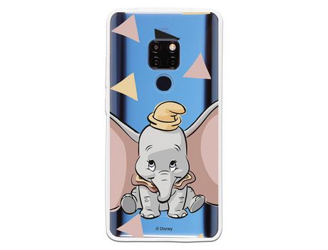Funda Oficial Disney Dumbo silueta transparente para Huawei Mate 20