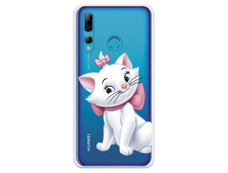 Funda Oficial Disney Marie Silueta transparente para Huawei P Smart Plus 2019 - Los Aristogatos