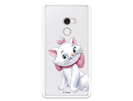 Funda Oficial Disney Marie Silueta transparente para Xiaomi Mi Mix 2 - Los Aristogatos