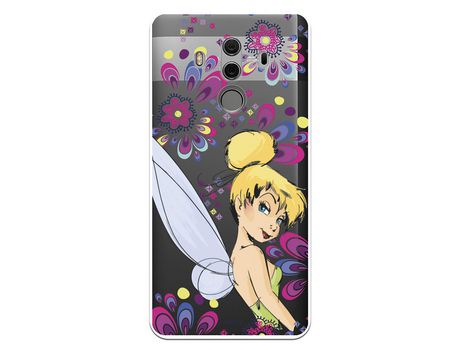 Funda Oficial Disney Campanilla Flores Transparente para Huawei Mate 10 Pro - Peter Pan