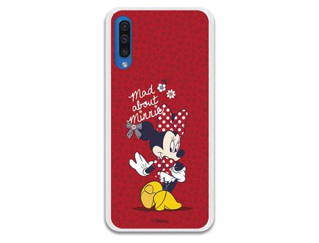 Funda Oficial Disney Minnie Mad about Minnie para Samsung Galaxy A50
