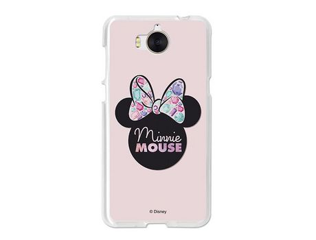 Funda Oficial Disney Minnie, Pink Shadow Huawei Y6 2017
