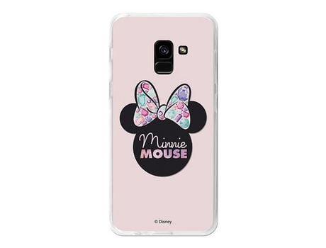 Funda Oficial Disney Minnie, Pink Shadow Samsung Galaxy A5 2018