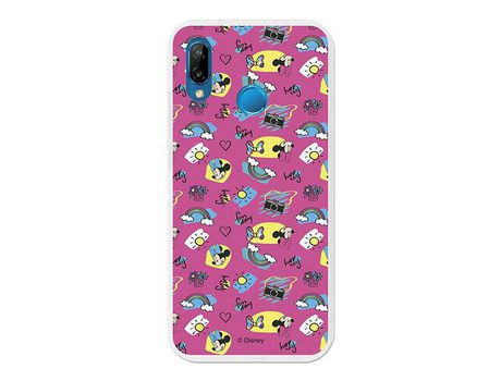 Funda Oficial Disney Minnie, Fun day Huawei P20 Lite