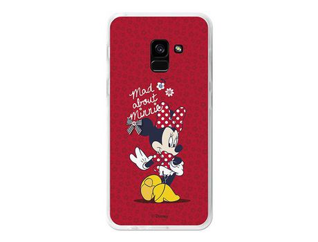 Funda Oficial Disney Minnie, Mad about Minnie Samsung Galaxy A5 2018