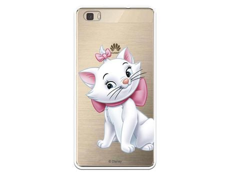 Funda Oficial Disney Marie Silueta transparente para Huawei P8 Lite - Los Aristogatos