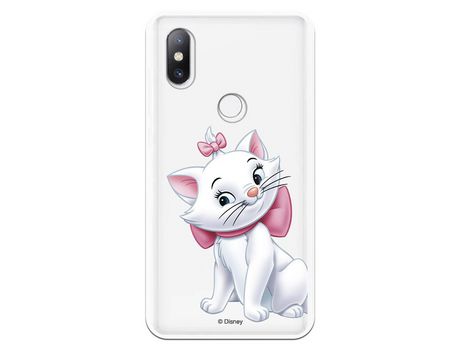 Funda Oficial Disney Marie Silueta transparente para Xiaomi Mi Mix 2S - Los Aristogatos