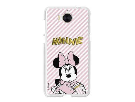 Funda Oficial Disney Minnie, Gold Balloon Huawei Y6 2017
