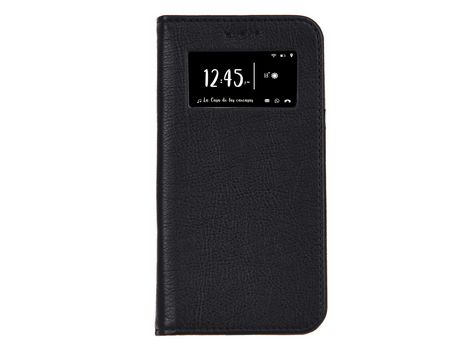 Funda Libro Multifuncional Negra para iPhone 6S