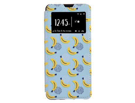 Funda Libro Multifuncional para Samsung Galaxy S10 Platanos