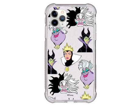 Funda Brillantina para iPhone 11 Pro Max Oficial de Disney Villanas