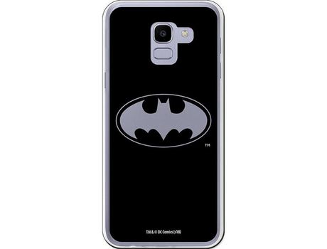 Funda Oficial Batman Transparente Samsung Galaxy J6 2018