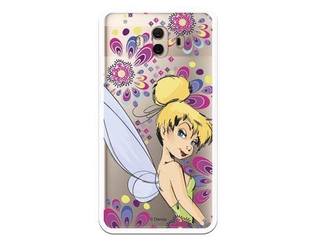 Funda Oficial Disney Campanilla Flores Transparente para Huawei Mate 10 - Peter Pan