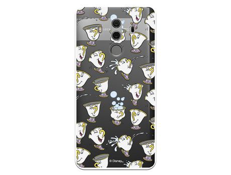 Funda Oficial Disney Chip Potts Siluetas Transparente para Huawei Mate 10 Pro