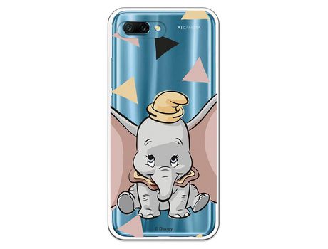 Funda Oficial Disney Dumbo silueta transparente para Huawei Honor 10