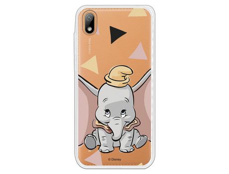 Funda Oficial Disney Dumbo silueta transparente para Huawei Y5 2019