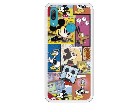 Funda Oficial Disney Mickey Comic para Huawei Y7 2019