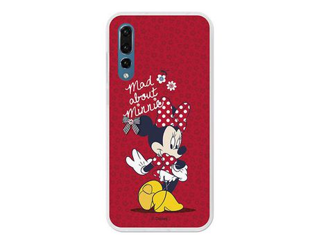 Funda Oficial Disney Minnie, Mad about Minnie Huawei P20 Pro