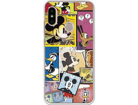 Funda Oficial Disney Mickey, Comic Xiaomi Mi A2 Lite