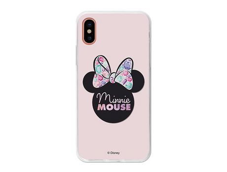 Funda Oficial Disney Minnie, Pink Shadow iPhone X