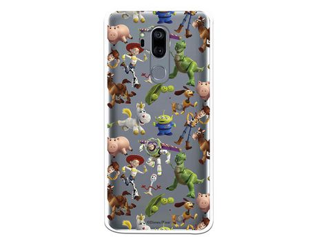 Funda Oficial Disney Toy Story Siluetas Transparente - Toy Story para LG G7