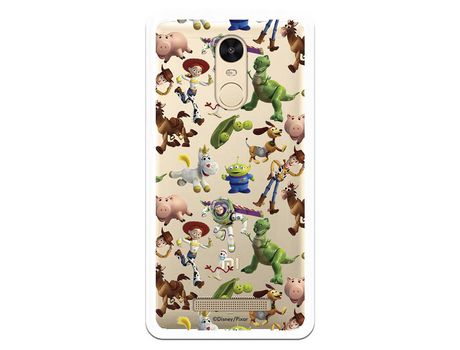 Funda Oficial Disney Toy Story Siluetas Transparente - Toy Story para Xiaomi Redmi Note 3