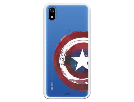 Funda Oficial Escudo Capitan America para Xiaomi Redmi 7A - Marvel