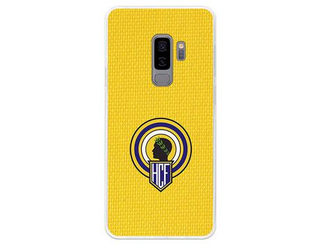 Funda Oficial Hercules escudo fondo amarillo Samsung Galaxy S9 Plus