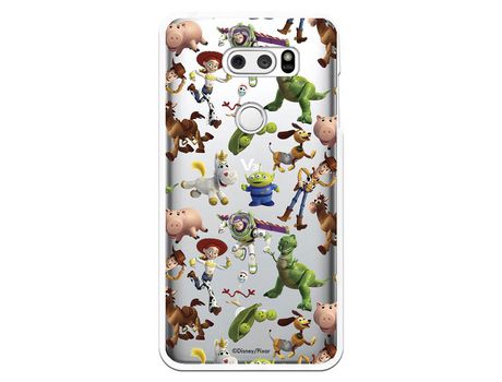Funda Oficial Disney Toy Story Siluetas Transparente - Toy Story para LG V30