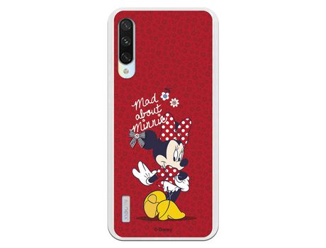 Funda Oficial Minnie Mad About Minnie para Xiaomi Mi A3 - Mickey y Minnie