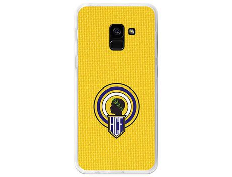 Funda Oficial Hercules escudo fondo amarillo Samsung Galaxy A8 2018