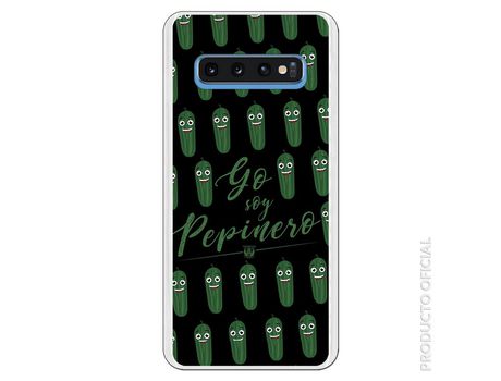 Funda Oficial Leganés yo soy pepinero negra para Samsung Galaxy S10