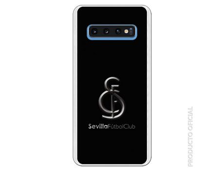 Funda Oficial Sevilha metal fondo Negro para Samsung Galaxy S10