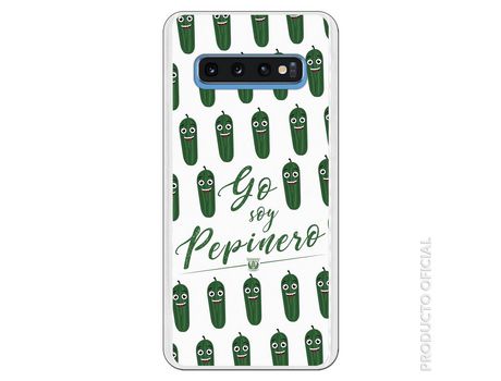 Funda Oficial Leganés yo soy pepinero blanca para Samsung Galaxy S10