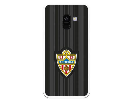Funda Oficial UD Almería fondo negro para Samsung Galaxy A8 2018