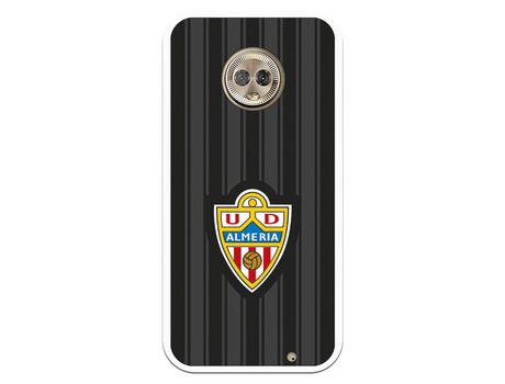 Funda Oficial UD Almería fondo negro para Motorola Moto G6 Plus