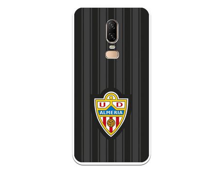 Funda Oficial UD Almería fondo negro para Oneplus 6