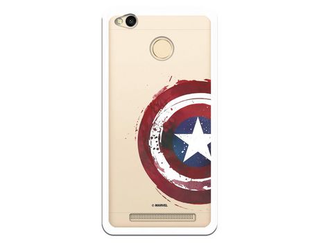 Funda Oficial Escudo Capitan America para Xiaomi Redmi 3 Pro