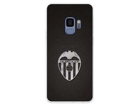 Funda Oficial Valencia Escudo plata Samsung Galaxy S9