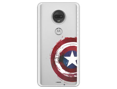 Funda Oficial Escudo Capitan America para Motorola Moto G7