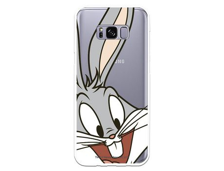 Funda Oficial Warner Bros Bugs Bunny Transparente para Samsung Galaxy S8 Plus - Looney Tunes
