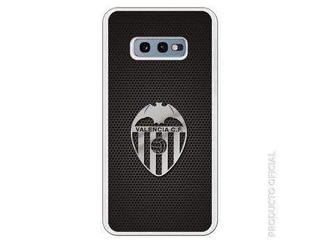 Funda Oficial Valencia Escudo plata para Samsung Galaxy S10e