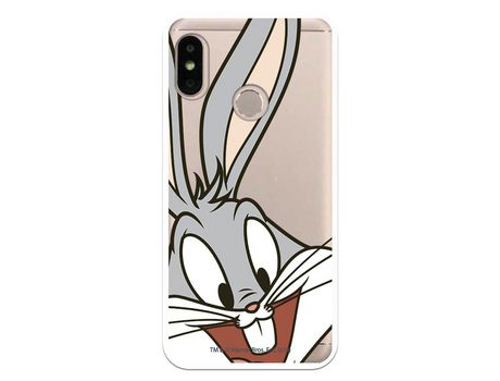 Funda Oficial Warner Bros Bugs Bunny Transparente para Xiaomi Mi A2 Lite - Looney Tunes
