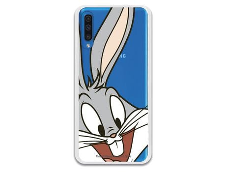Funda Oficial Warner Bros Bugs Bunny Transparente para Samsung Galaxy A50 - Looney Tunes